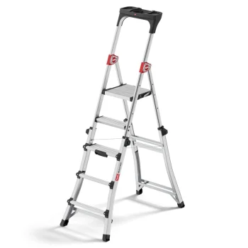 Teleskopinės kopėčios Hailo Master TL100, 3-5 pakopos