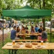 Greitai surenkama sodo pavėsinė MultiGarden 3x3m, žalia