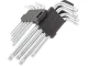 Šešiakampių ir Torx raktų rinkinys 1.5-10 mm, 9 vnt.