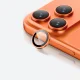 AmazingThing AR Sapphire kameros stiklas iPhone 17 Pro / Pro Max, oranžinis