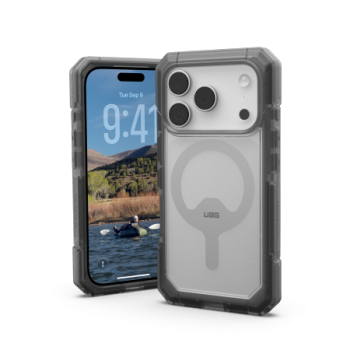 UAG Trooper MagSafe dėklas iPhone 17 Pro telefonui, Clear Black