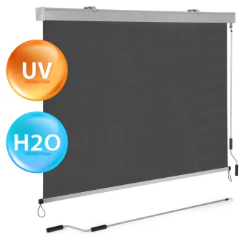 Vertikali balkono markizė MultiGarden 144512, antracito spalvos