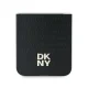DKNY Repeat Pattern Stack Logo dėklas telefonui Samsung Galaxy Z Flip6, juodas