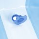 Ecotoys Foldable Baby Bath Tub with Temperature Indicator, Blue