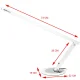 Activeshop Slim LED stalinė lempa, balta