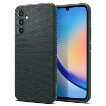Spigen Liquid Air dėklas Samsung Galaxy A34 (SM-A346), žalias