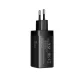 Sieninis įkroviklis Joyroom JR-TG10 65W GaN, 2x USB-C, USB-A ir 1.2 m USB-C laidas, juodas