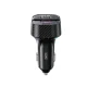 XO BCC17 Bluetooth FM Transmitter & Car Charger 30W, Black
