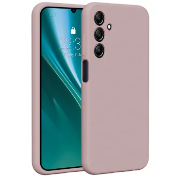 Etteri Silicone Case for Samsung Galaxy A25 5G Light Pink