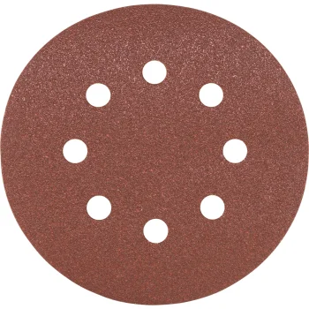 Šlifavimo diskai Makita P-43642, 125 mm, K80, 8 skylės, 50 vnt.