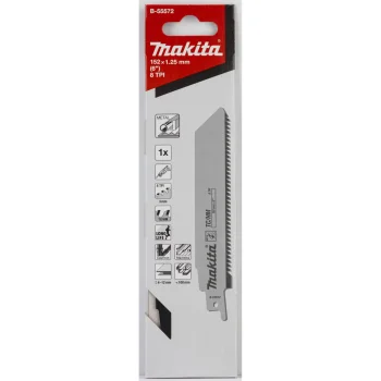 Makita tiesinio pjūklo geležtė TC 152/8T B-55572, 152 mm, 8 TPI