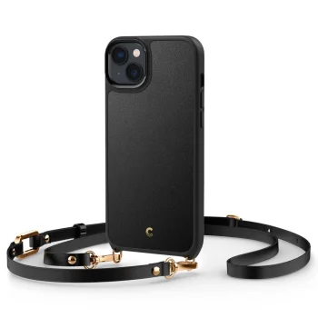 Spigen Cyrill Classic Charm Mag dėklas, skirtas iPhone 14 Plus (MagSafe), Juodas