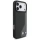 BMW dėklas iPhone 17 Pro Max telefonui M Carbon Logo MagSafe, pilkas (Graphite)