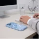 Tech-Protect MagPeak MagSafe CC dėklas iPhone 18 Pro / 17 Pro, skaidrus