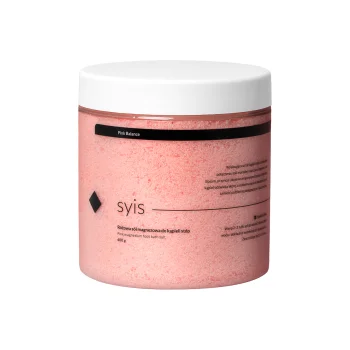 Syis Pink Balance Magnesium Foot Bath Salt 600 g, Forest Fruits Scent