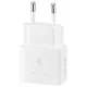 Samsung EP-T2510NWEGEU 25W SFC USB-C GaN Wall Charger - White