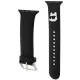 Karl Lagerfeld 3D Rubber Choupette Head dirželis Apple Watch, juodas