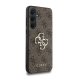 Guess Samsung Galaxy A35 dėklas 4G Big Metal Logo, rudas