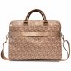 Guess GCube Stripes krepšys nešiojamam kompiuteriui iki 16\", rudas