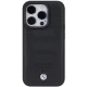 BMW Leather Seats Pattern dėklas telefonui iPhone 15 Pro Max 6.7\", juodas