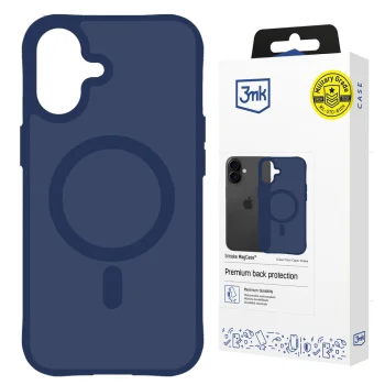MagSafe Case 3mk iPhone 17 Blue Translucent