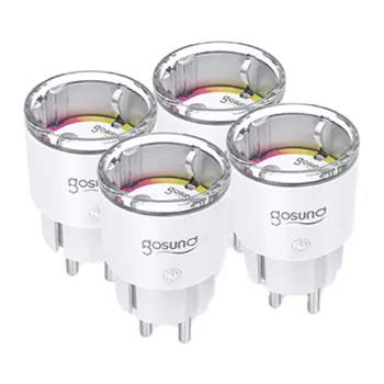 Gosund EP2-Z-4 ZigBee išmanusis kištukinis lizdas 10A (4 vnt.)