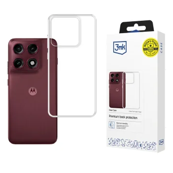Dėklas 3mk Clear Case telefonui Motorola Edge 70 Pro, skaidrus