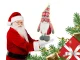 Christmas Gnome with Telescopic Adjustable Legs 50-70 cm, Red