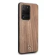 Mercedes Samsung Galaxy S20 Ultra dėklas Wood Line Walnut, šviesiai rudas