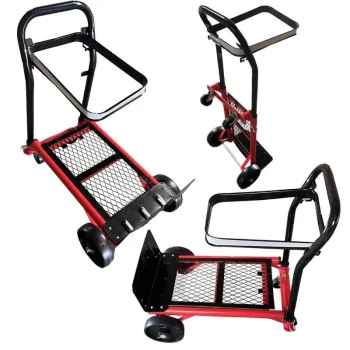 Folding Warehouse Transport Trolley, 80kg