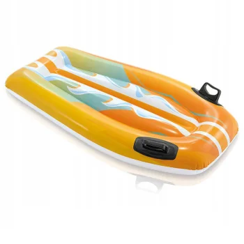 Intex 58165 Inflatable Swimming Board with Handles for Kids, Orange
