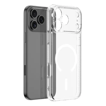 Dux Ducis Clin Mag dėklas iPhone 17 Pro Max su MagSafe, skaidrus