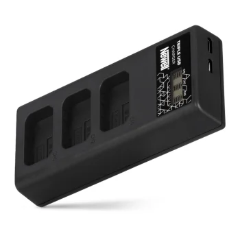 Newell CD-USB-C Three-Channel Charger for Sony NP-FW50 Batteries