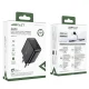 Tinklo įkroviklis GaN 35W PD 2x USB-C Acefast A49, juodas
