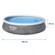Bestway 57376 pripučiamas baseinas 396 x 84 cm su siurbliu