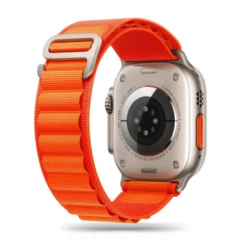 Tech-Protect Nylon Pro dirželis Apple Watch 42/44/45/49 mm, oranžinis