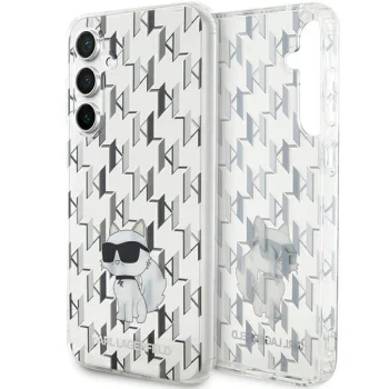 Karl Lagerfeld Case for Samsung Galaxy S23 FE IML C Monogram, Transparent