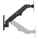 Maclean MC-458 monitoriaus sieninis laikiklis, 17-27\", 7 kg, juodas
