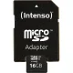 Atminties kortelė Intenso microSDHC 16GB Class 10 UHS-I su adapteriu