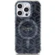 Guess IML GCube MagSafe dėklas, skirtas iPhone 15 Pro, juodas