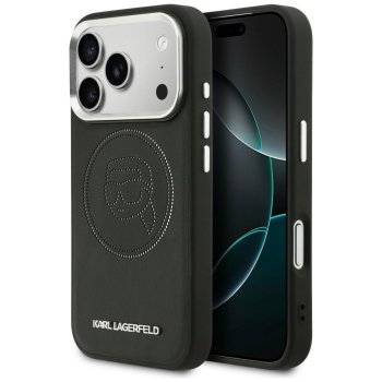 Karl Lagerfeld K Head Point Logo MagSafe Phone Case Cover iPhone 17 Pro Max - Black