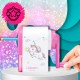 Bakalu Nicekids Hand Crank Pencil Sharpener Unicorn, Pink