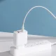 Sieninis įkroviklis Xiaomi Travel Charger Combo USB-A/USB-C 33W PD, baltas (BHR4996GL)