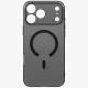 Dėklas Uniq Airsuit Magclick Charging, iPhone 17 Pro Max, juodas