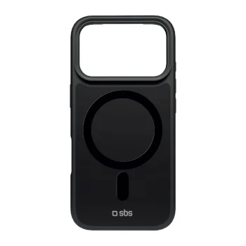 SBS D3O Force dėklas telefonui iPhone 18 Pro su MagSafe palaikymu, juodas