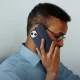 Dux Ducis Skin X2 atverčiamasis dėklas, skirtas Apple iPhone 14 Plus, Mėlynas