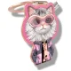 Magnetinis pakabukas Nimmy Cool&Cute 2.0 Chinchila su MagSafe stovo funkcija, Pink