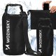 Wozinsky WWK-20 vandeniui atsparus krepšys SUP ir baidarėms, 20l - juodas