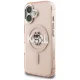 Karl Lagerfeld IML Choupette Sketch MagSafe dėklas iPhone 16, rožinis