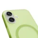 Puro Daylight MagSafe dėklas, skirtas iPhone 17, pusiau permatomas žalias